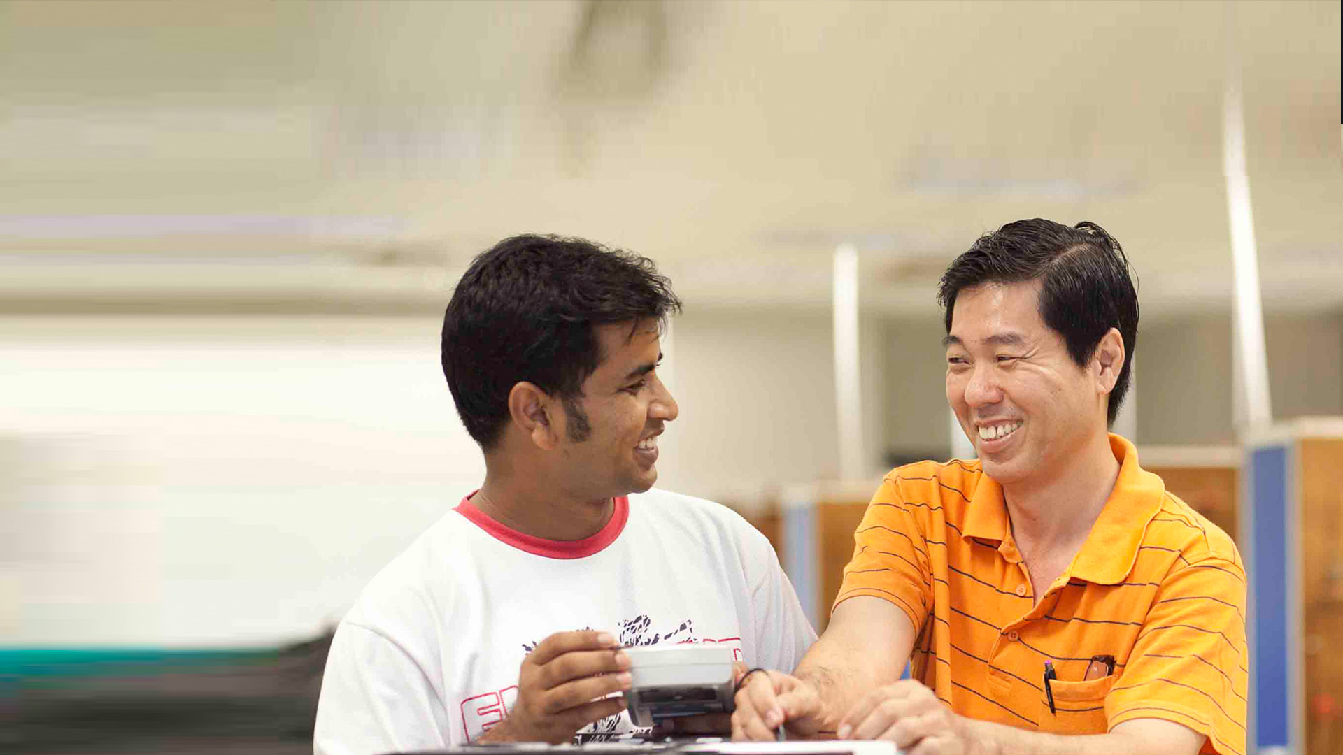 A Lecturer and an Adult Learner